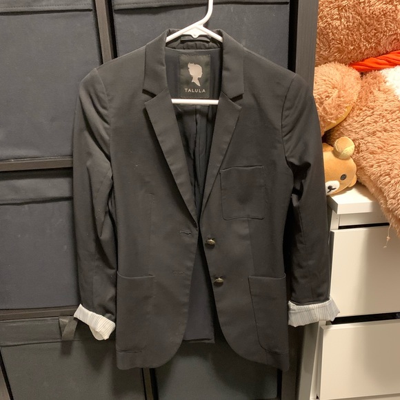 Talula Black Blazer - Picture 1 of 2
